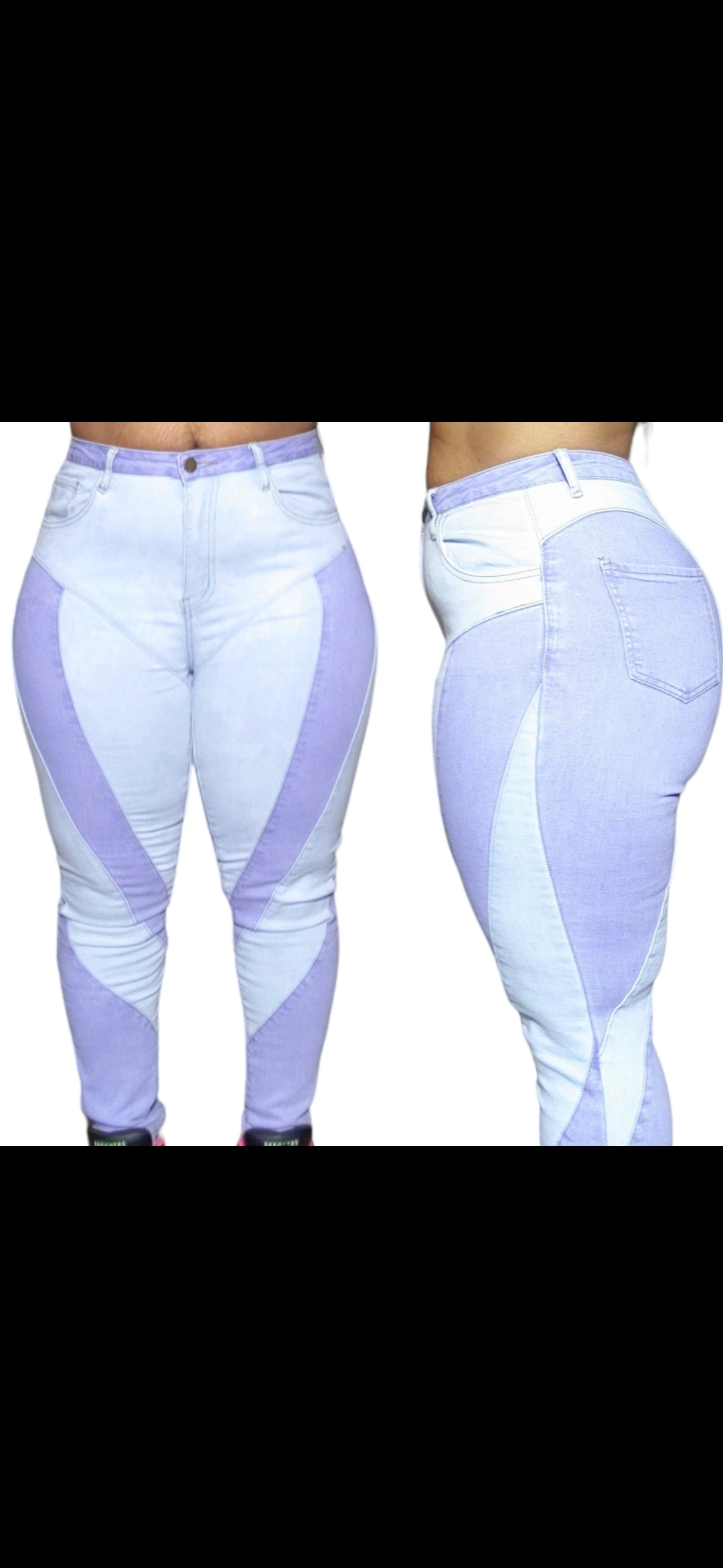 WAVE SKINNY JEANS