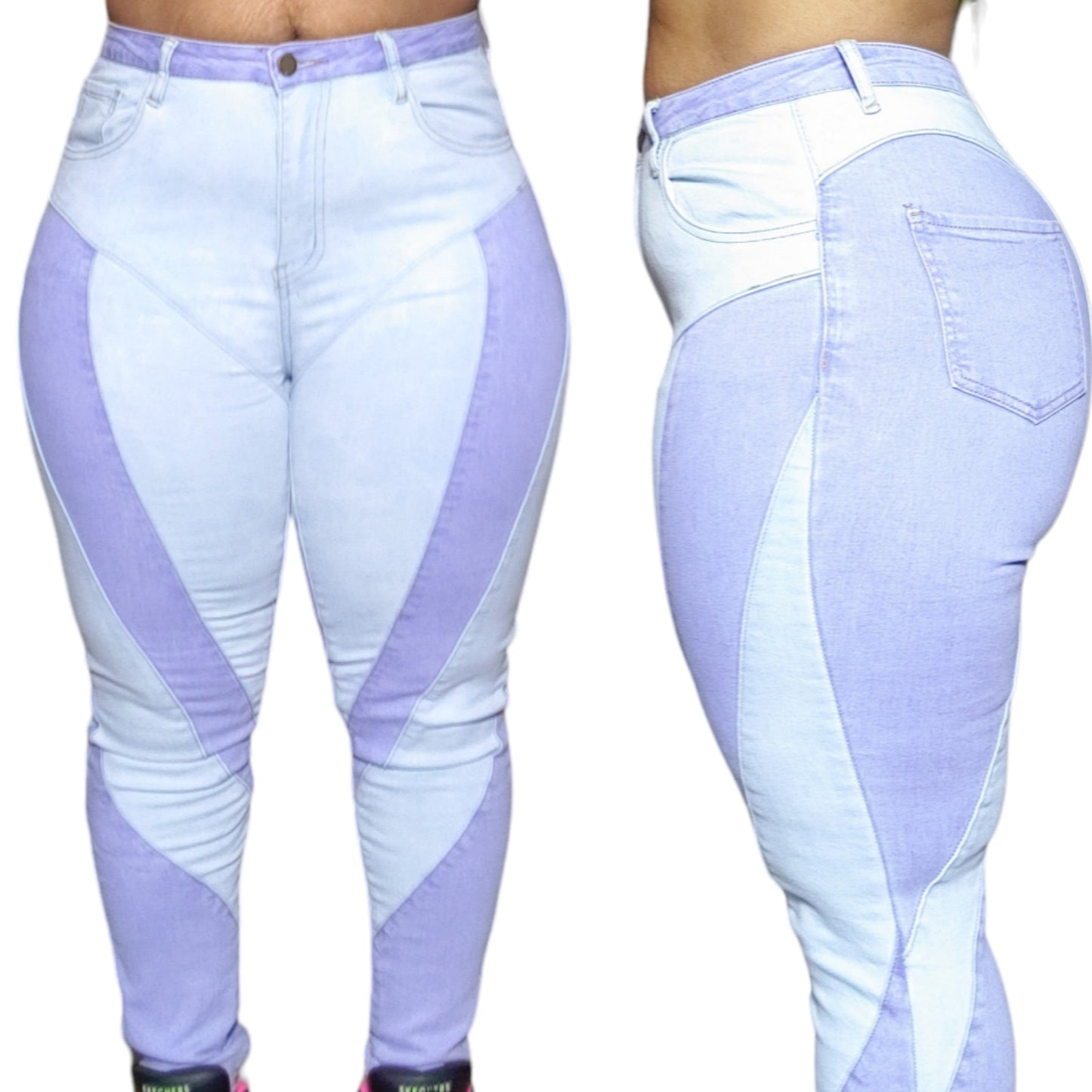 WAVE SKINNY JEANS