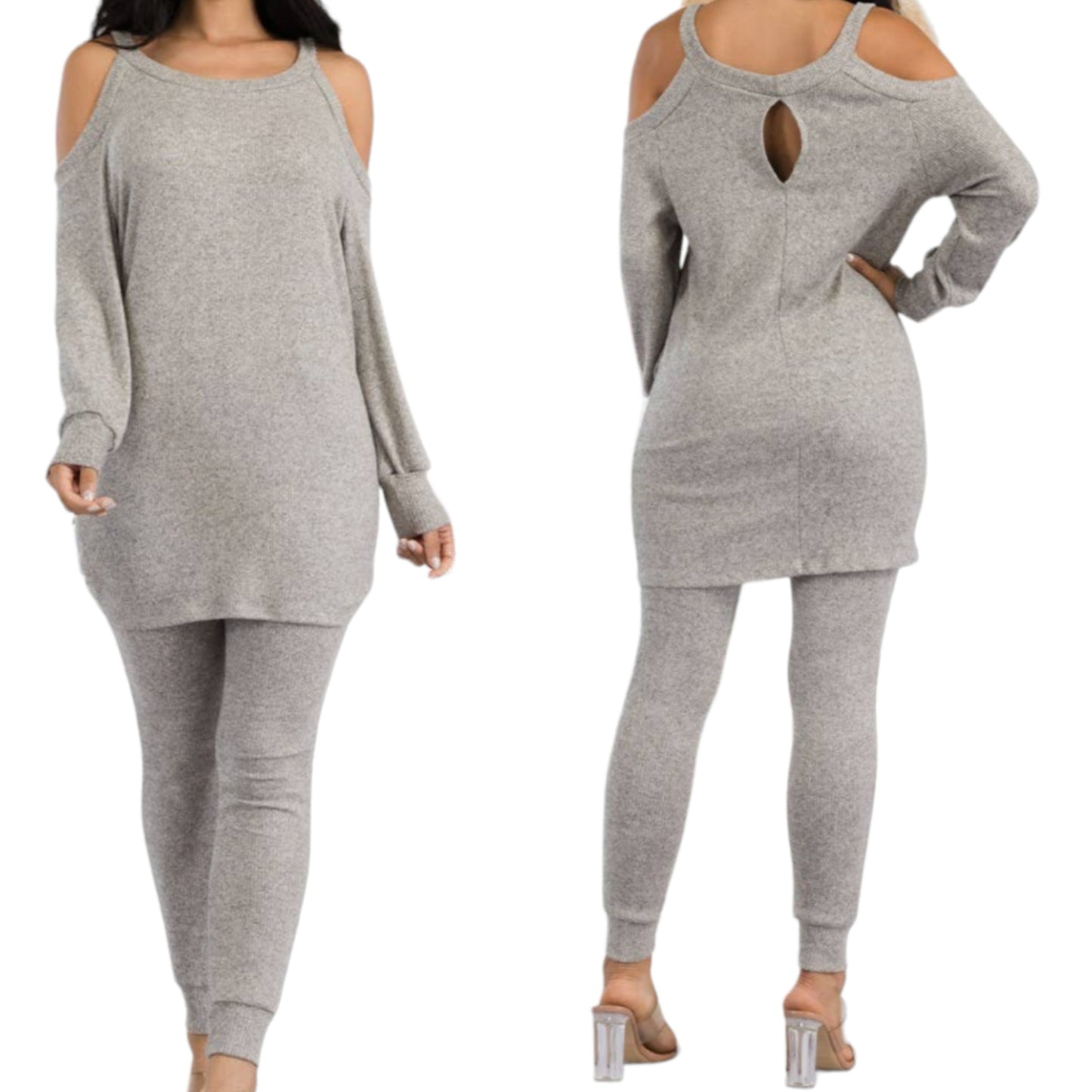 Cold Shoulder Set Plus